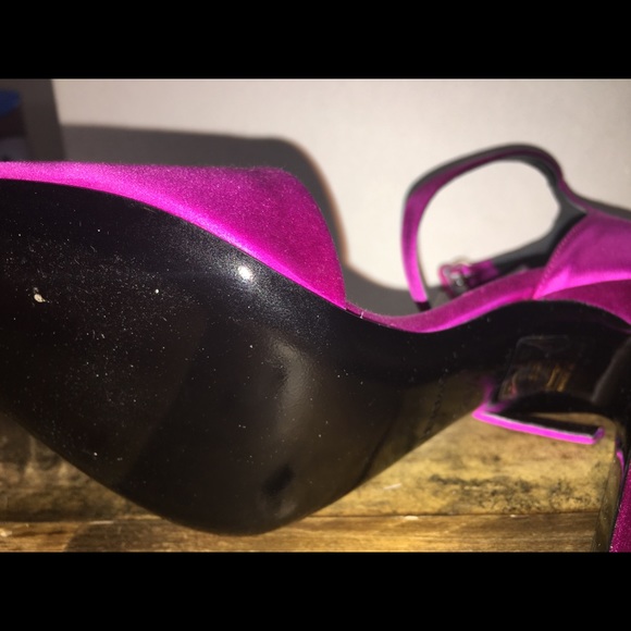 New Balenciaga Satin Broken Heel Peep Toe Pumps - Picture 7 of 8